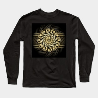 Steampunk Background Long Sleeve T-Shirt